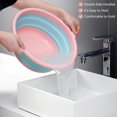 thumbnail image 4 of Multipurpose Foldable Collapsible Washbasin, Collapsible Portable Wash Basin Dishpan, Collapsible Dish Basin Small Wash Basin Plastic, Collapsible Dish Tub for Camping Sink and Rv Sinks, 4 of 8