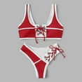 thumbnail image 2 of Aayomet Swimming Suits for Women Conservative Comfortable Swimsuit Swimwear (Red, S), 2 of 4