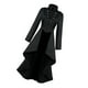thumbnail image 3 of Vintage Steampunk Ladies Coat Chaqueta Punk Chaqueta de manga larga Swallowtail Chaqueta longitud media Disfraz de Cosplay, Negro XXL Macarena Chaqueta vintage frac, 3 of 8