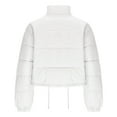thumbnail image 5 of PiGOGI Women's Winter Jacket Casual Winter Coat Fall Outerwear White S, 5 of 5