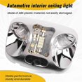 thumbnail image 5 of LED Interior Overhead Ceiling Roof Dome Light F37Z-13776-B for 1993-2004, 5 of 5