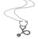 thumbnail image 4 of Collar Colgante Estetoscopio Equipos de Decoracion para Fiestas,Bodas,Festivales Plata Fernando Collar colgante, 4 of 7