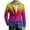 13-Multicolour, variant on Men's Mardi Gras Jacket Carnival Corduroy Blazer Printed Soft Work Formal Warm Casual Coat 13-Multicolour XXXL