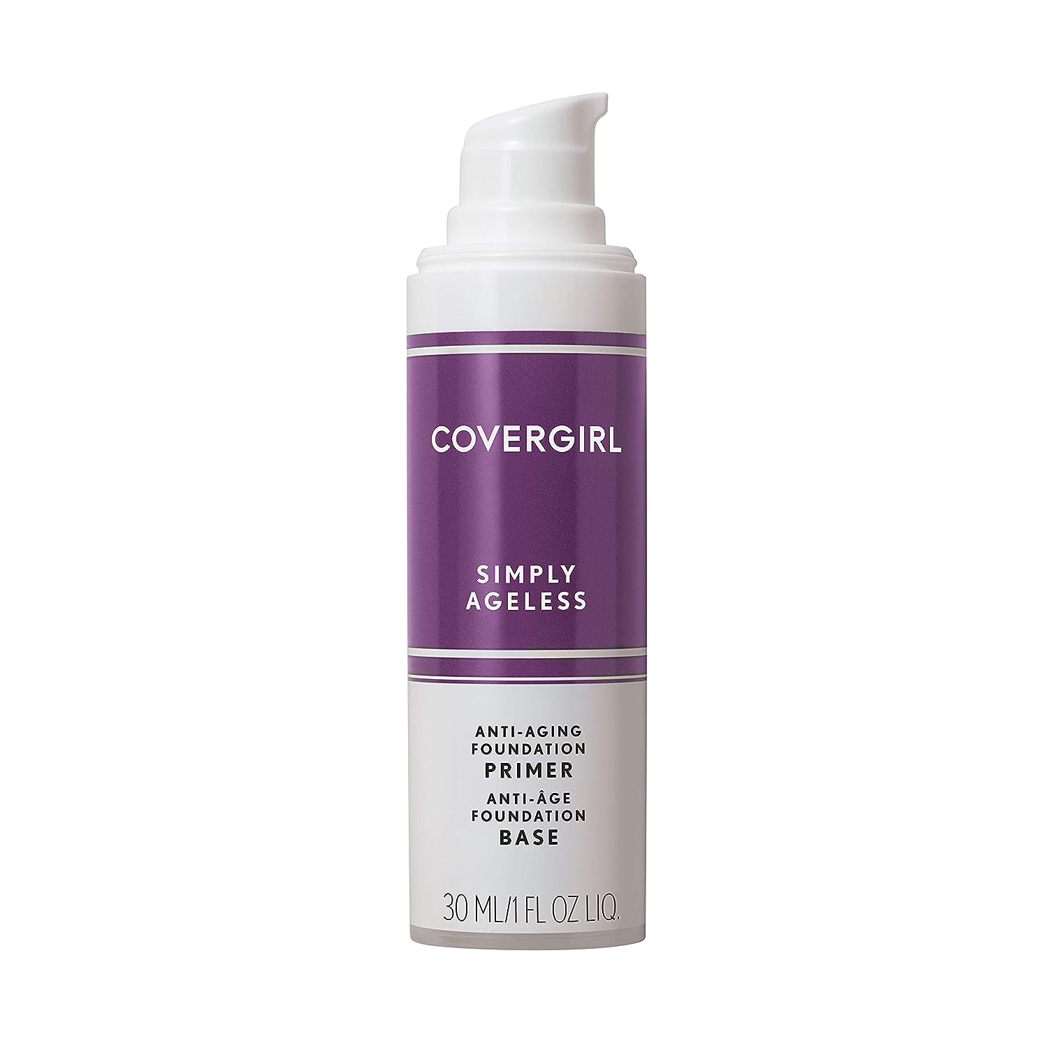 COVERGIRL, Simply Ageless Oil Free Serum Primer for an AgeDefying, Never Pore Clogging Start to