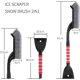 thumbnail image 5 of Ice Scraper for Car Windscreen, 2-in-1 Ice Scraper with Snow Brush - Detachable, Ergonomic Foam Handle for Cars, Trucks and SUV, 5 of 5