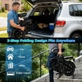 thumbnail image 5 of ZEFIORA 1000W Foldable Electric Bike for Adults & Teens, 48V 7.8Ah Removable Battery, 35Mi Range, 14" Commuter Ebike with Single Disc, UL2849 Safe, 5 of 9