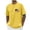Yellow, variant on Guluxicc Mens Patriotic Graphic Shirts 4th of July Tee Shirts Regular Fit Summer Independence Day Tops