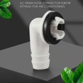 thumbnail image 2 of Air Conditioner AC Drain Hose Connector Elbow Fitting with Rubber Ring for Mini-Split Units and Window AC Unit 3/5 Inch(15mm), 2 of 5