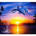 thumbnail image 1 of Flying Dolphins - Peinture Diamant DIY, 1 of 6