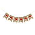 thumbnail image 4 of Raindrops  Merry Christmas Decoration Red Decorations Xmas Banner Party, 4 of 8