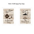 thumbnail image 4 of TrendyDecor4U Enjoy Tea Time 2-Piece Vignette By Millwork Wall Art V421-712W, 4 of 4