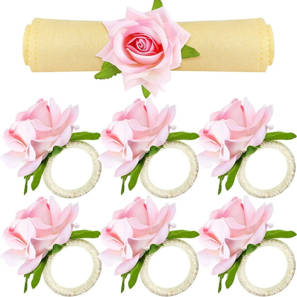 Peony napkin sale rings