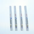 thumbnail image 1 of 4pcs White Paint Pens - 3mm Waterproof Permanent Marker for Tyre, Metal, Leather, Wood, Glass, Rocks, Plastic. Oil Based, Strong Coverage, Heat-Resistant, Smudge-Proof., 1 of 8