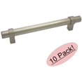 thumbnail image 2 of Cosmas 161-128SN Satin Nickel Contemporary Bar Cabinet Handle Pull - 5" (128mm) Hole Centers - 10 Pack, 2 of 2