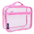 thumbnail image 1 of Wildkin Boîte à Lunch Isolée pour Enfants – Durable et Réutilisable pour l'École et les Voyages - Transparente avec Bordure Rose, 1 of 4