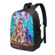 thumbnail image 1 of Mochila de viaje para portátil My Little Pony Light Flight, antirrobo con puerto de carga USB, mochila universitaria, gran capacidad para el trabajo, color negro, 17 pulgadas, 1 of 8