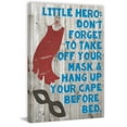 thumbnail image 2 of Marmont Hill Superhero Bedtime Rules Canvas Wall Art, 2 of 7