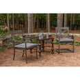 thumbnail image 3 of Casual Cushion Solid Sunbrella® Fabric 2-Piece Indoor/Outdoor Seat Pad Cushion, 20"W x 20"L, Cast Slate, 3 of 6