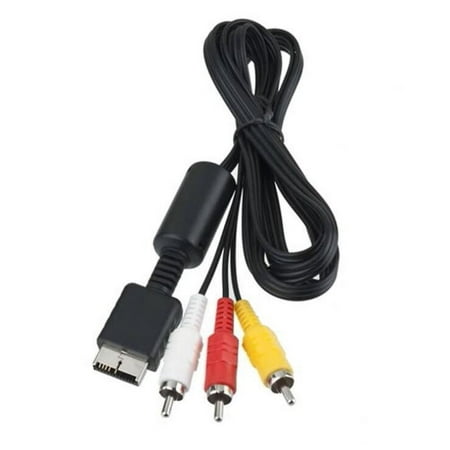 For PS3 PS3 PS2 Video Cord Slim to TV AV Composite PS1 Audio RCA