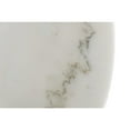 thumbnail image 2 of Modrest Fairway Round Stainless Steel & Marble End Table in White/Gold, 2 of 3