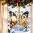 thumbnail image 7 of Christmas Cash Gift Butterfly Ornament, Acrylic Money Holder for Rolled Bills, Jesus Nativity Holiday Tree Hanging Decoration for Family Gift Giving, 5.12 x 4.33 Inch, 7 of 7