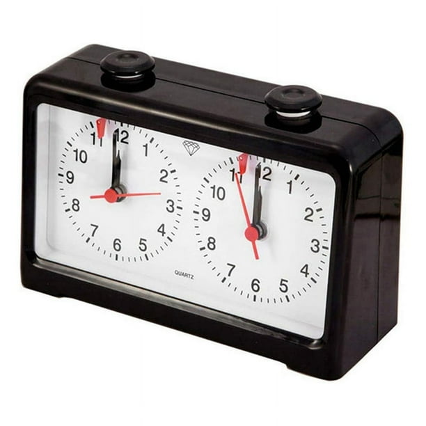 ckepdyeh Chess Clock Timer Quartz Analog Chess Clock Professional