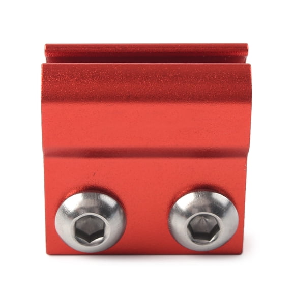 NS Motorcycle Front Brake Hose Cable Clamp Aluminum Line Guide Holder Red for CRF125R/150R/250R/250X/250RX/450R/450X/450RX/450L/450RL Aluminum