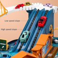 thumbnail image 3 of Children's Electric Rail Car Dinosaur Panshan Track Highway 2 In 1/3 In 1 City Car Building Stairs Climbing Toy Set Kid Gift, 3 of 5