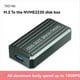 thumbnail image 3 of Carcasa para SSD M.2 NVME, Carcasa Externa, USB 3.1, 10 Gbps, Caja Adaptadora para Disco Duro NVME, Compatible con para 2230, 3 of 5