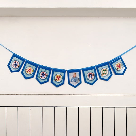 Archies Baby Boy Photo Banner Decoration