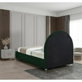 thumbnail image 6 of Meridian Furniture Milo Green Fabric Twin Bed, 6 of 8