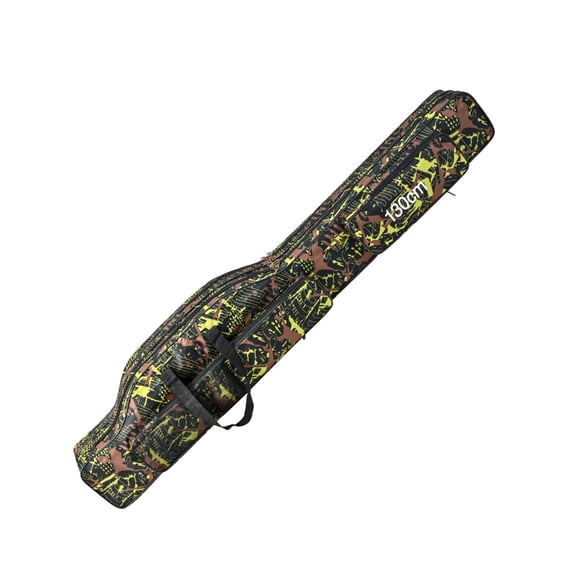 ZPAQI Fishing Rod Case Multiple Layers Fishing Rod Bag Oxfordcloth Portable Outdoor