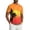 Red, variant on Youpwaven Men's Hawaii Tropical Graphic T-Shirt, All-over Palm Tree Sunset Print Summer Tee, Casual Short Sleeve Crew Neck Beach Top, Soft Vacation Apparel