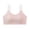 E017-Pink, variant on hengsof Teen Girls Light Support Bralette for 11-15 Years, Comfortable Breathable Stretch Camisole, Youth Training Soft Cup Undergarment