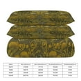 thumbnail image 3 of 3PCS Olive Green Mushroom Forest Pattern Design Duvet Cover Set Twin, 1 Duvet Cover And 2 Pillowcase, Duvet Cover for Kids Girls Boys And Teens, 3 of 8