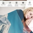 thumbnail image 3 of Orinice Scenery in The Glass Blanket - Captivating Landscape, Soft and Comfortable Flannel, Ideal for Any Furniture, All-Season Warmth,  40x50in, 3 of 6