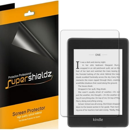[3-Pack] Supershieldz for Kindle Paperwhite (10th Generation - 2018 Release) Screen Protector, Anti-Bubble High Definition (HD) Clear (Best Screen Protector For Kindle Paperwhite)