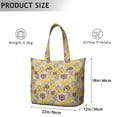 thumbnail image 5 of Sunflower Women's Large Weekend Travel Bag Moving Canvas Handbag Thick Double Layer Beach Weekend Travel Unisex Hospital Maternity Delivery with Toiletry Waterproof, 5 of 5