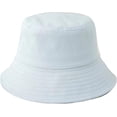 thumbnail image 3 of CoCopeaunts Cotton Bucket Hats for Women Lightweight Packable Beach Big Brim Fisherman Hat with Adjustable Chin Strap Sun Cap, 3 of 8
