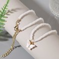thumbnail image 4 of Guardurnaity Gargantilla colgante ajustable con cuentas para collar, colgante de cuello bohemio, joyería para vacaciones en la playa, decoración Ropa, zapatos y accesorios Miscelánea tipo 6, 4 of 6
