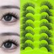 thumbnail image 5 of 003 7 Pairs Eyelashes Makeup Dramatic Fluffy 3D Mink Reusable Lashe, 5 of 5