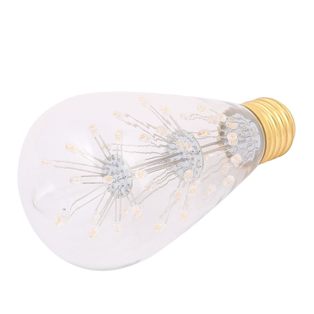 ST64 Vintage LED ampoule lampe incandes. AC 220240V E27 2200K JAUNE