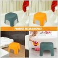 thumbnail image 2 of FUTUREORYY 2Pcs Household Plastic Foot Stool with Nonslip Design for Toilet and Bathroom Use, 2 of 8