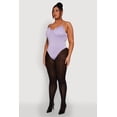 thumbnail image 4 of Women's Plus Size Rhinestone Ruched Padded Bustier Bodysuit, 4 of 5
