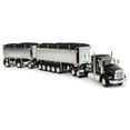 thumbnail image 2 of First Gear DCP 1/64 Black/Chrome Kenworth T800 w/ Chrome East Genesis II End Dump Trailers 60-1572, 2 of 6