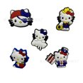thumbnail image 4 of Cross-border Hello Kitty Garden Shoes Accessories Hole Shoes Shoes Shoes Flower Decorations Explosions, 4 of 5