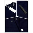 thumbnail image 3 of Men's  Varsity Jacket Causal Slim Fit Cotton Baseball Bomber Jackets, 3 of 11