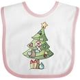 thumbnail image 3 of Inktastic Christmas Tree Boys or Girls Baby Bib, 3 of 4