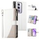 thumbnail image 1 of Funda cartera GANGXUN para OPPO K12x 5G , cuero PU con tarjetero, cremallera, correa de mano, soporte y protección 1407°, 1 of 6
