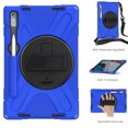 thumbnail image 5 of XYX Case for Lenovo Tab P11 Pro (2nd Gen) 2022 11.2 inch TB-138FC/TB-132FU with 360 Degree Rotating, Hand Strap, Shoulder Strap, Blue, 5 of 7